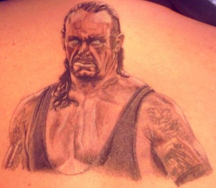 Undertaker Picture Tattoo
